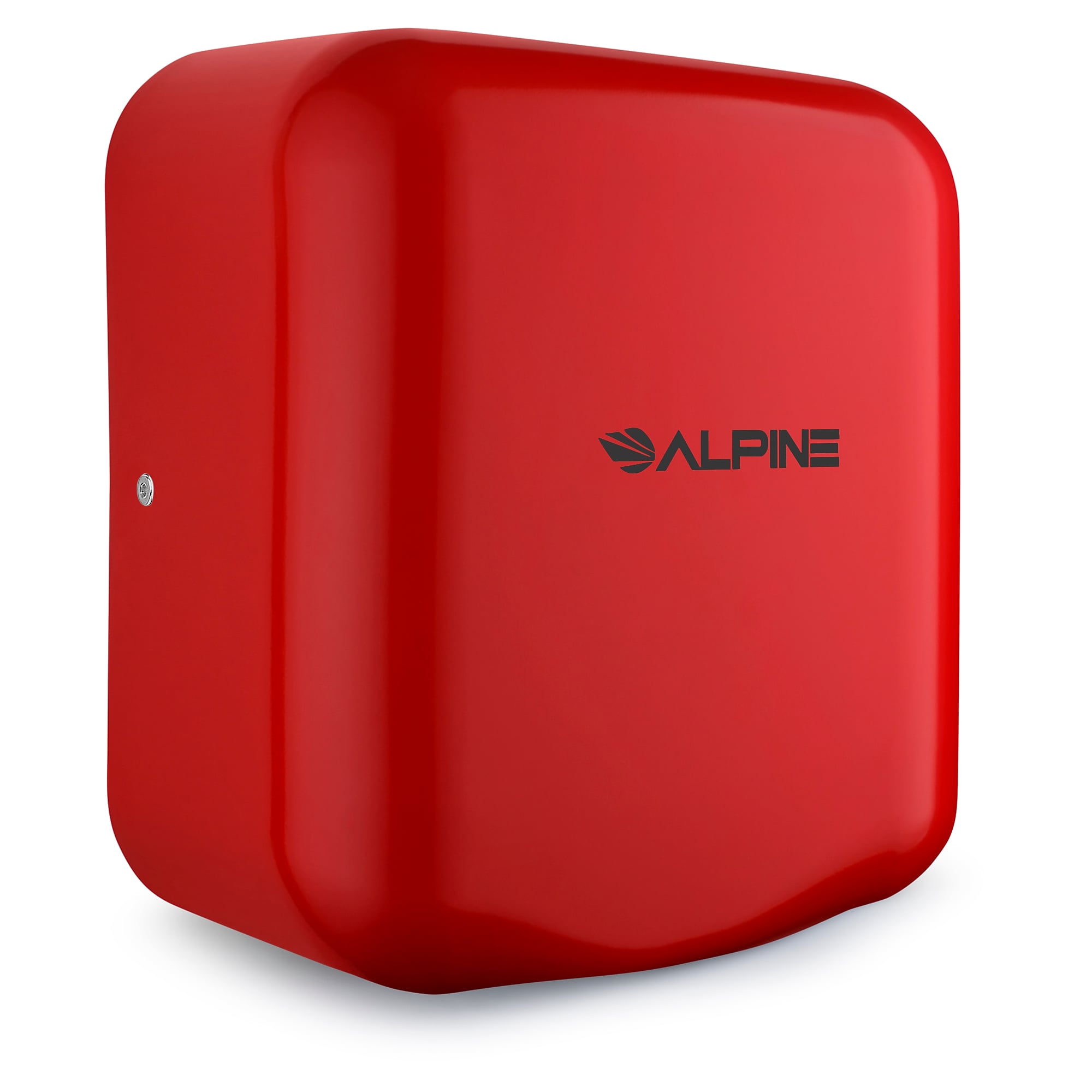 Alpine Industries Hemlock 110/120V Automatic Hand Dryer, Red