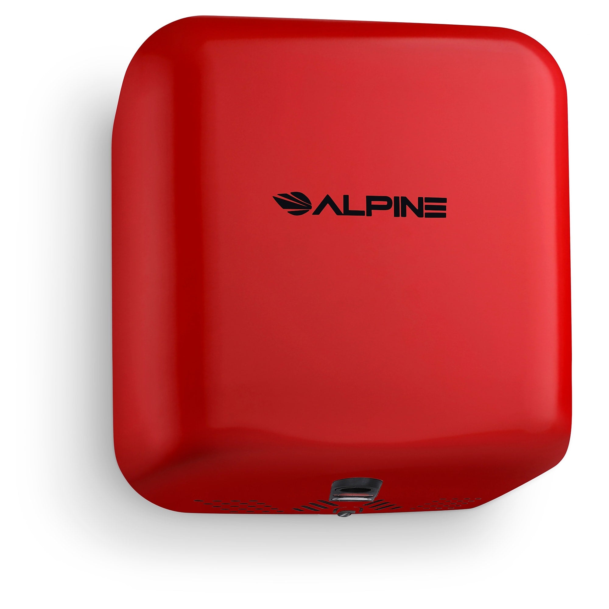 Alpine Industries Hemlock 110/120V Automatic Hand Dryer, Red