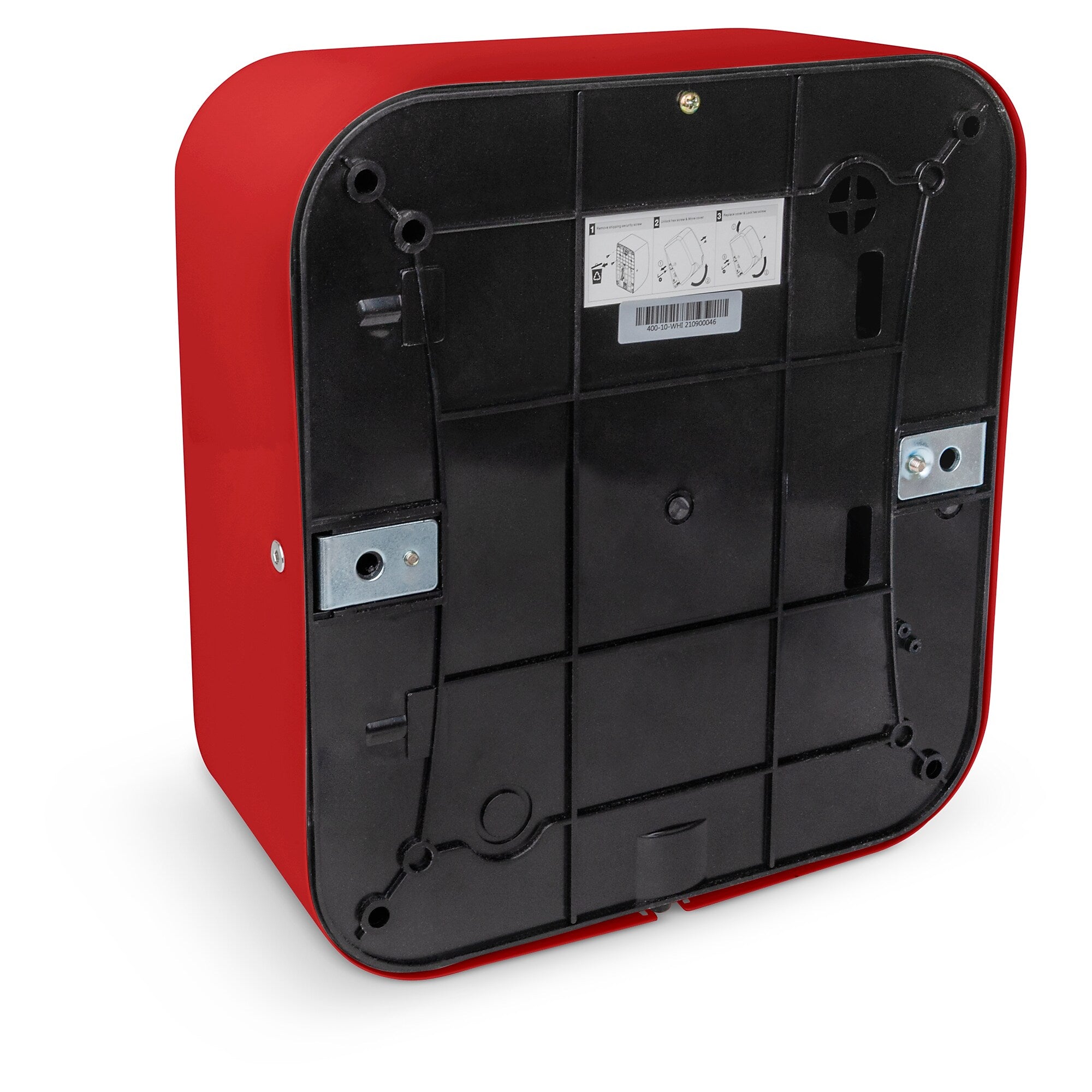Alpine Industries Hemlock 110/120V Automatic Hand Dryer, Red