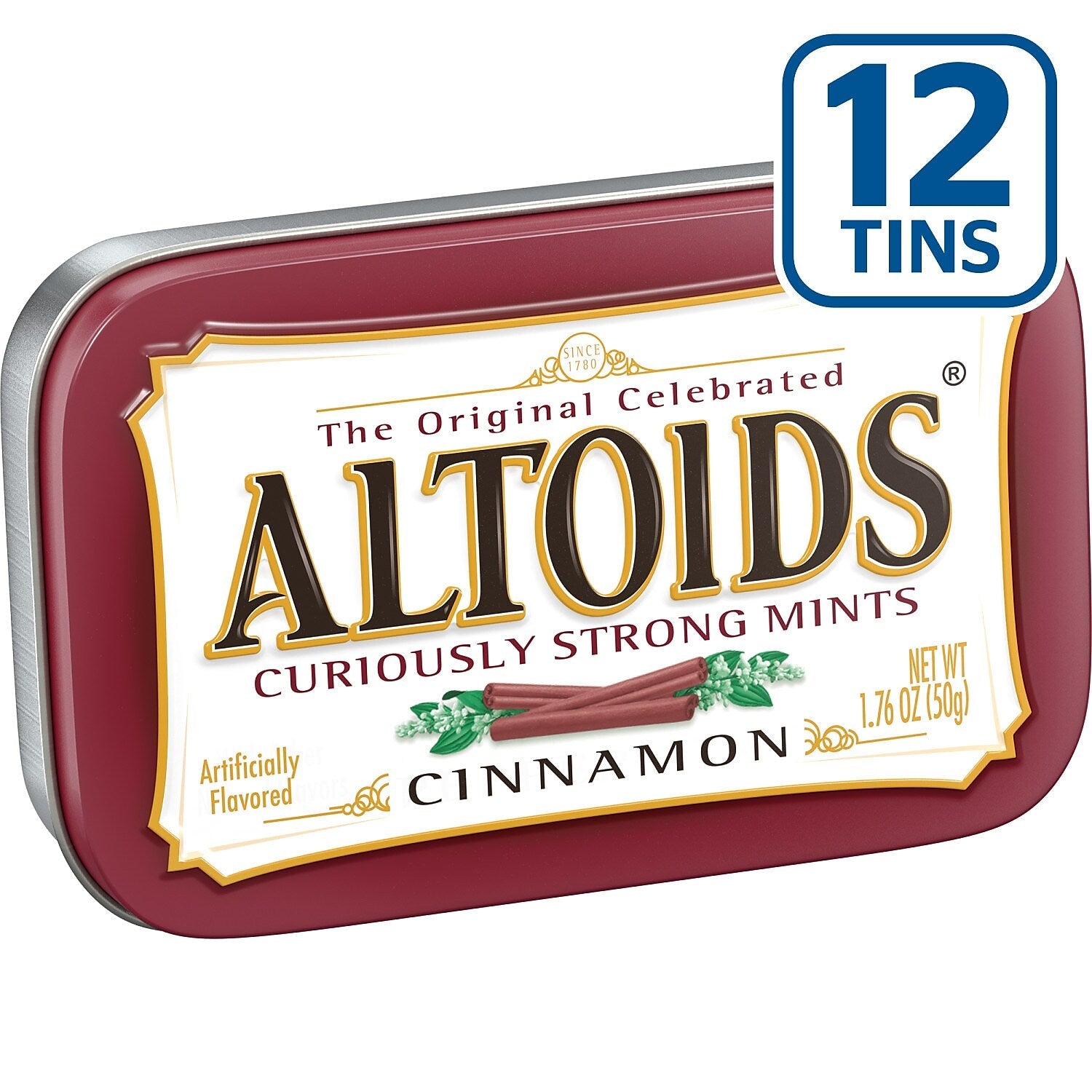 Altoids Cinnamon Mints, 21.12 oz., 12/Pack