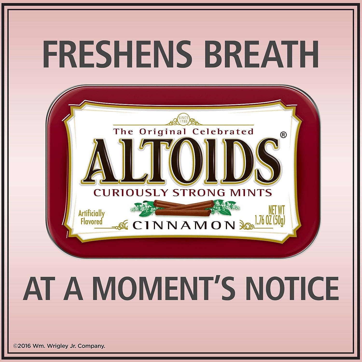 Altoids Cinnamon Mints, 21.12 oz., 12/Pack