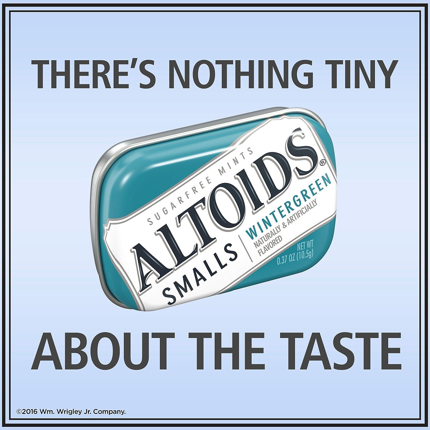 Altoids Smalls Sugar Free Wintergreen Mints, 3.33 oz., 9/Pack