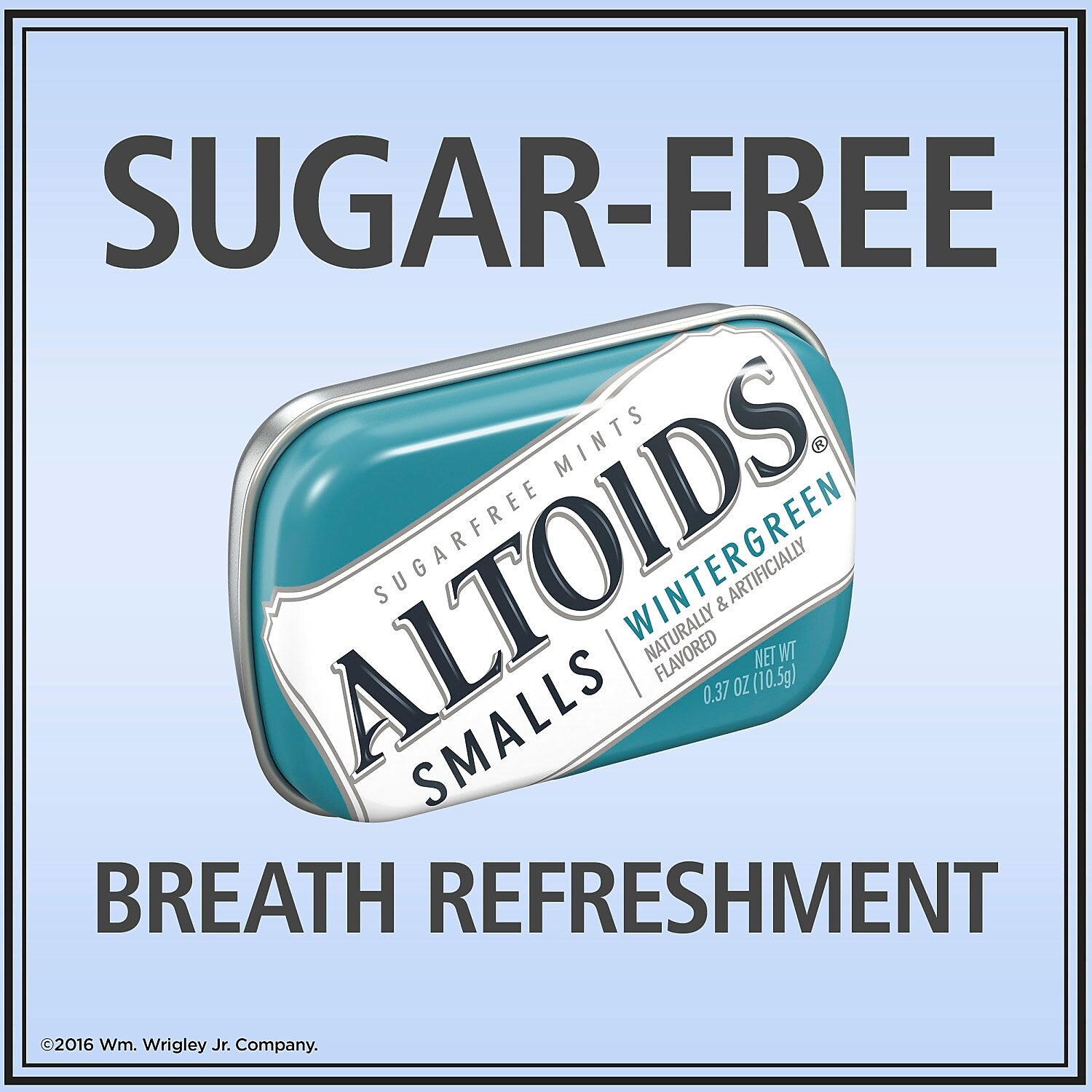 Altoids Smalls Sugar Free Wintergreen Mints, 3.33 oz., 9/Pack