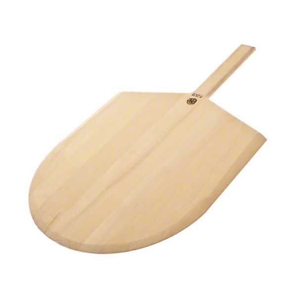 American Metalcraft 2616, 16'' x 17'' Standard Blade Short Handle Wood Peel