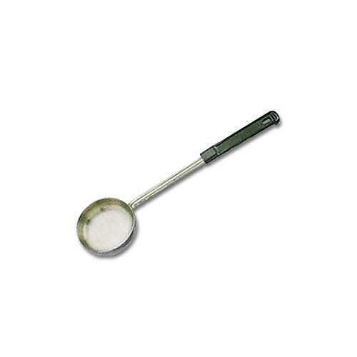 American Metalcraft 6 Oz. Black Solid Portion Spoon, Stainless Steel
