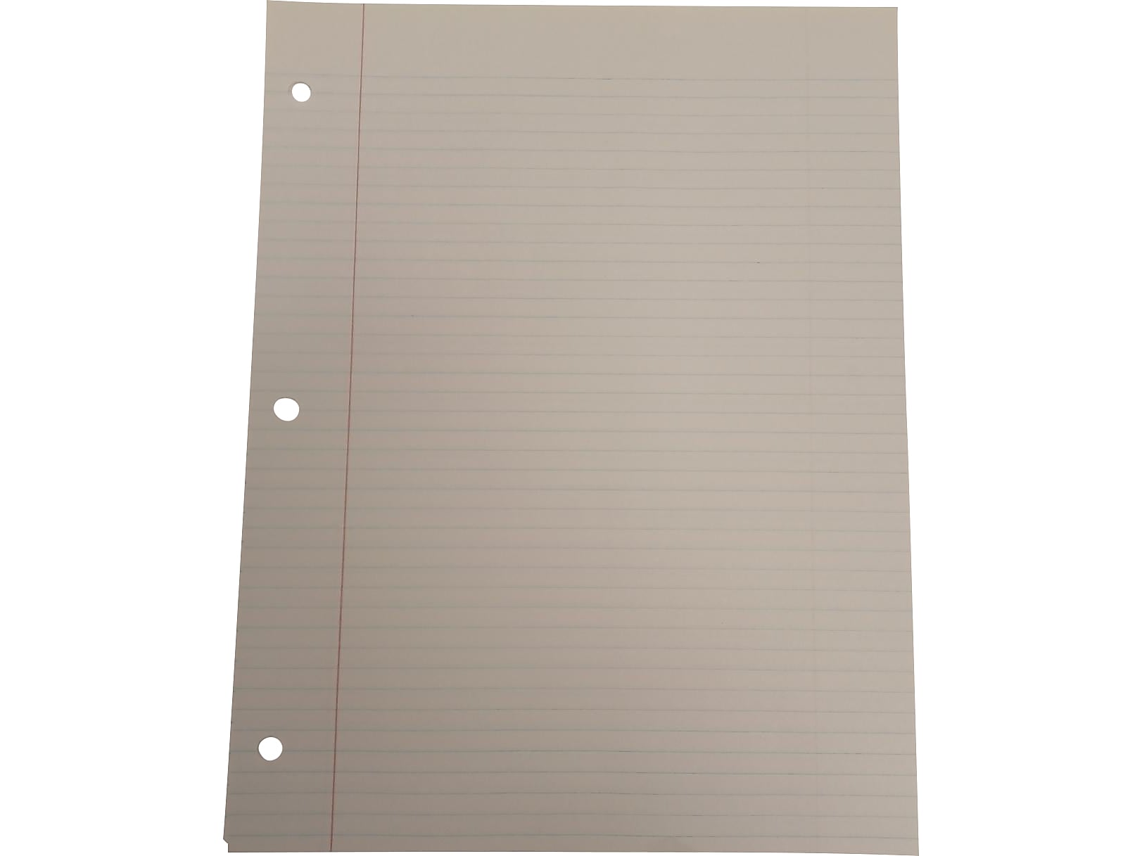 American Paper College Ruled Filler Paper, 8.5