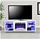 Ameriwood Fireplace TV Stand, Screens up to 70", White