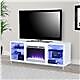 Ameriwood Fireplace TV Stand, Screens up to 70", White