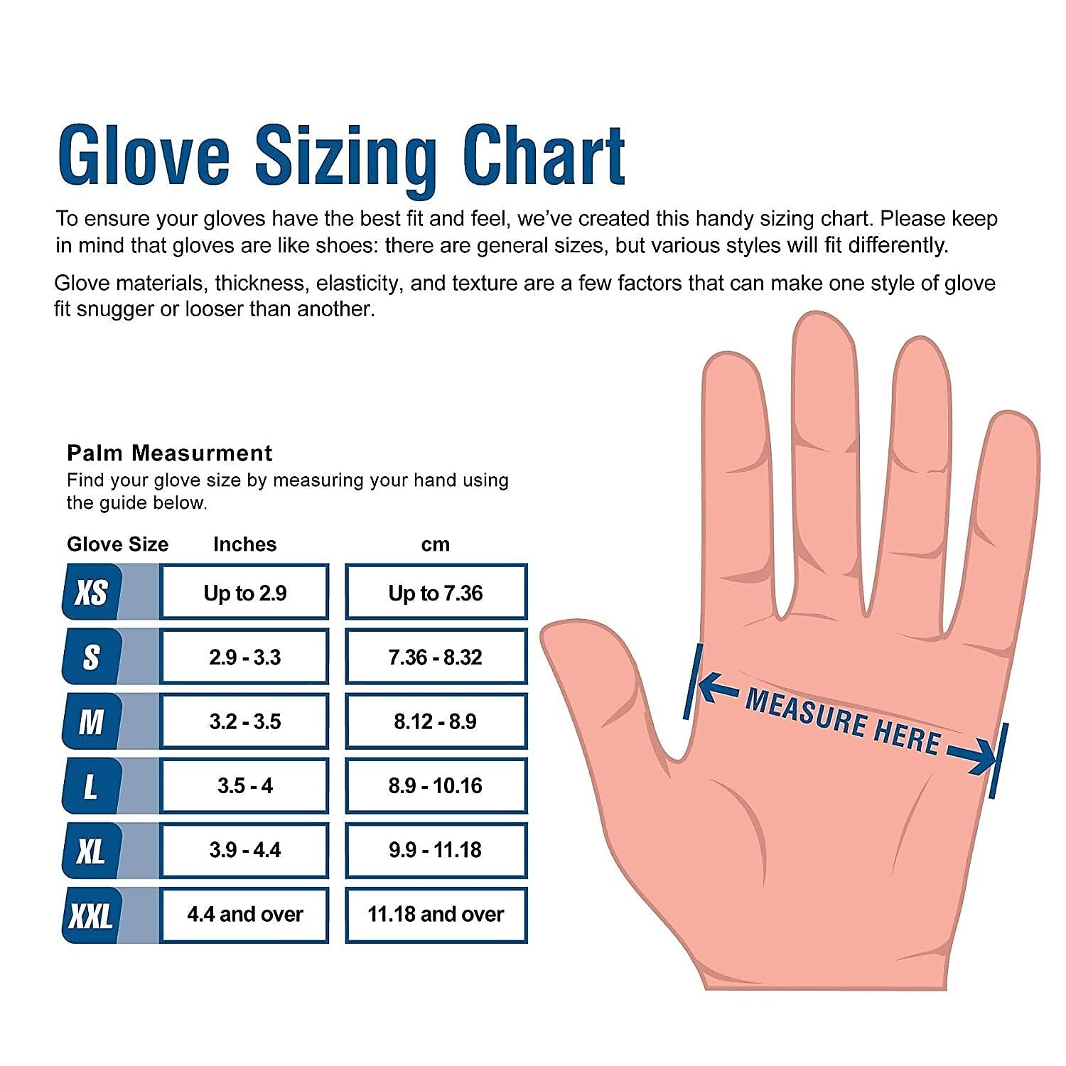 Ammex Professional Series Powder Free Nitrile Exam Gloves, Latex Free, Small, Blue, 100/Box