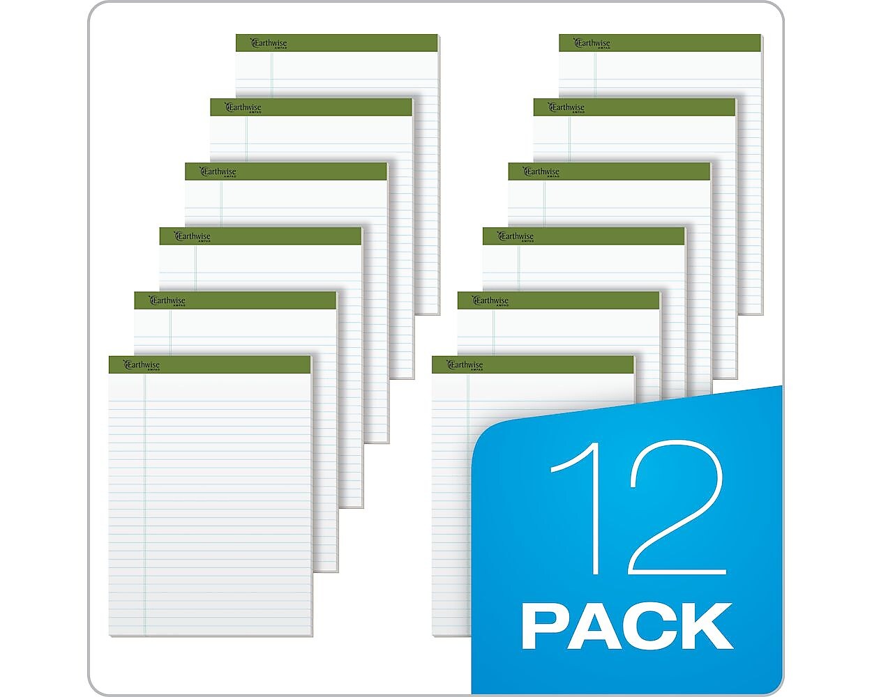 Ampad Earthwise Notepads, 8.5