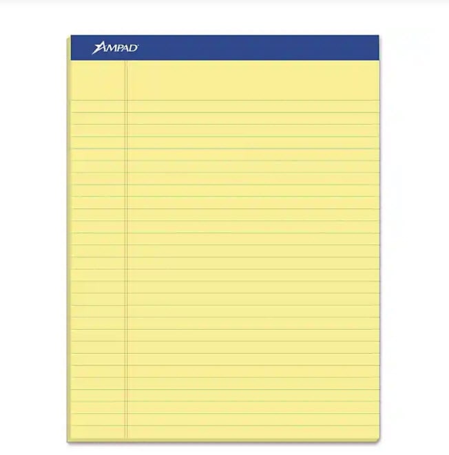 Ampad Evidence Notepad, 8.5