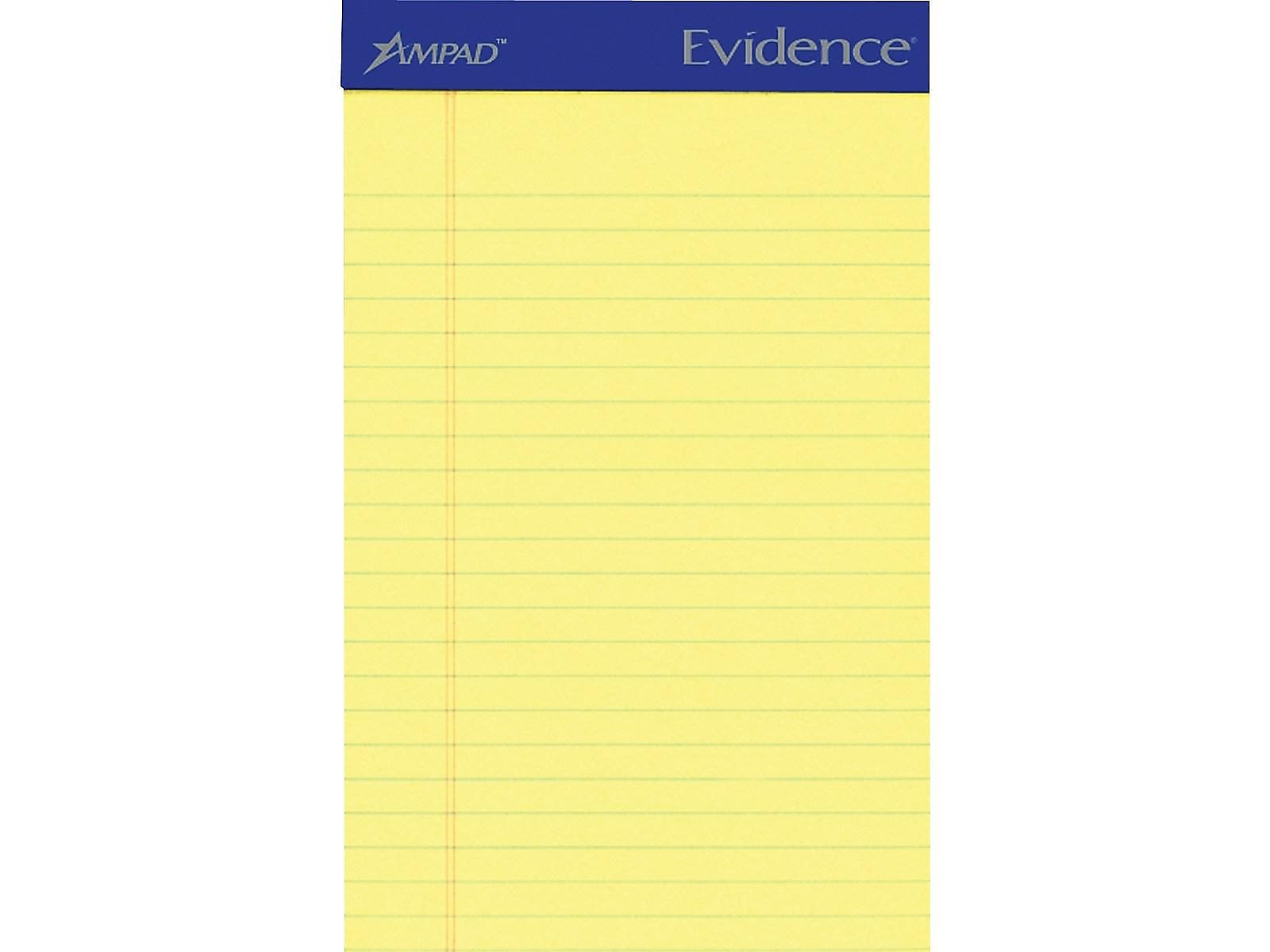 Ampad Evidence Notepads, 5
