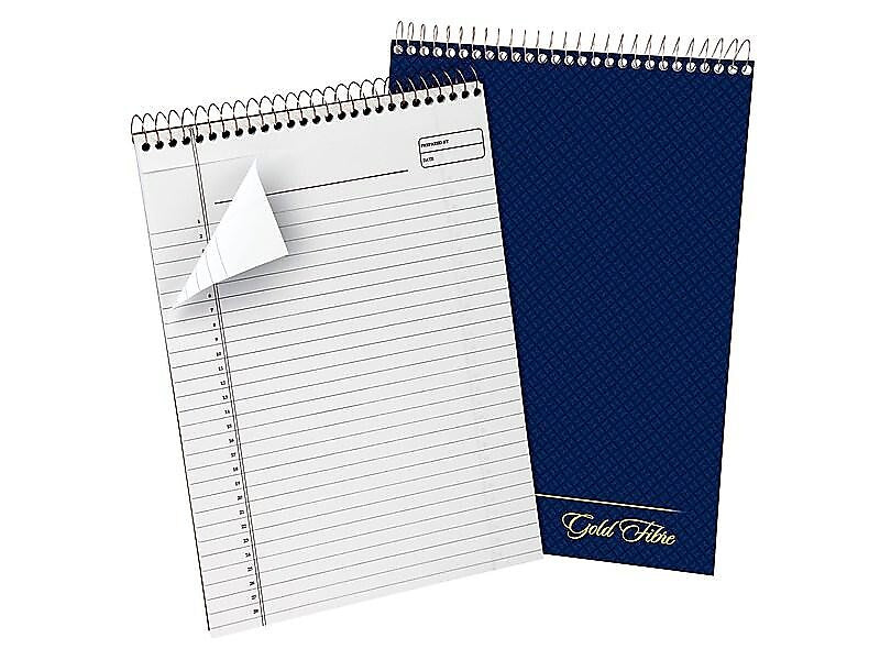 Ampad Gold Fibre Designer Series Notepad, 8.5