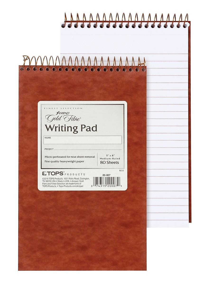 Ampad Gold Fibre Notepad, 5