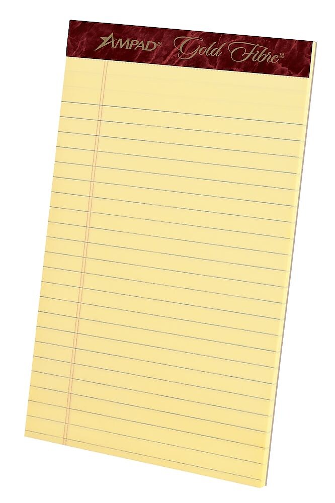 Ampad Gold Fibre Notepads, 5