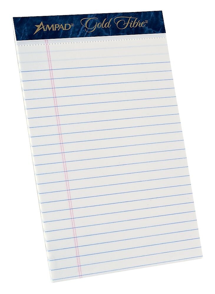 Ampad Gold Fibre Notepads, 5