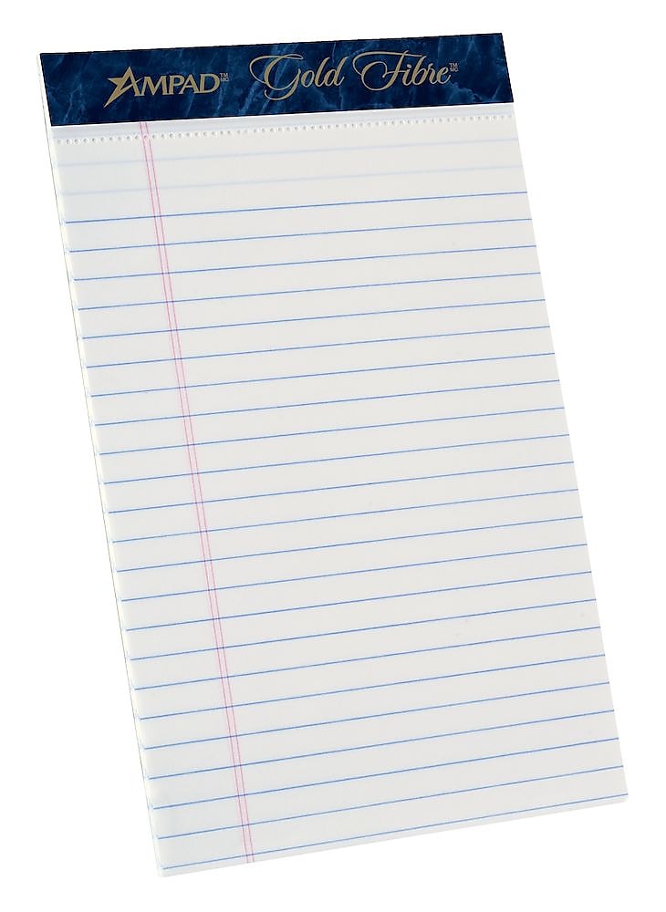 Ampad Gold Fibre Notepads, 5