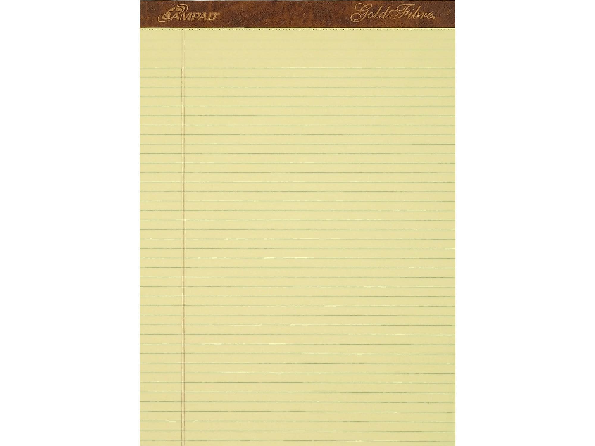 Ampad Gold Fibre Notepads, 8.5