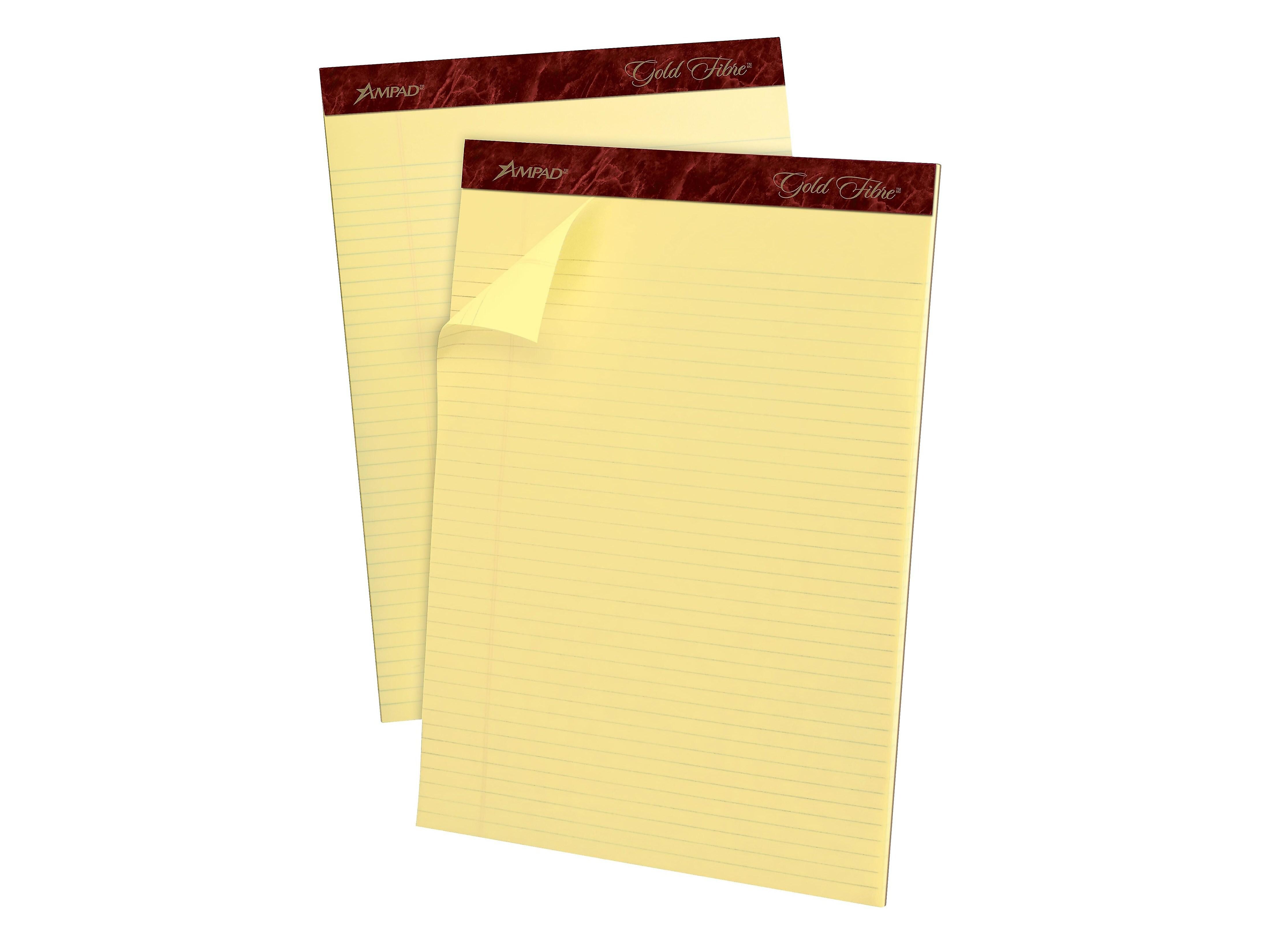 Ampad Gold Fibre Notepads, 8.5