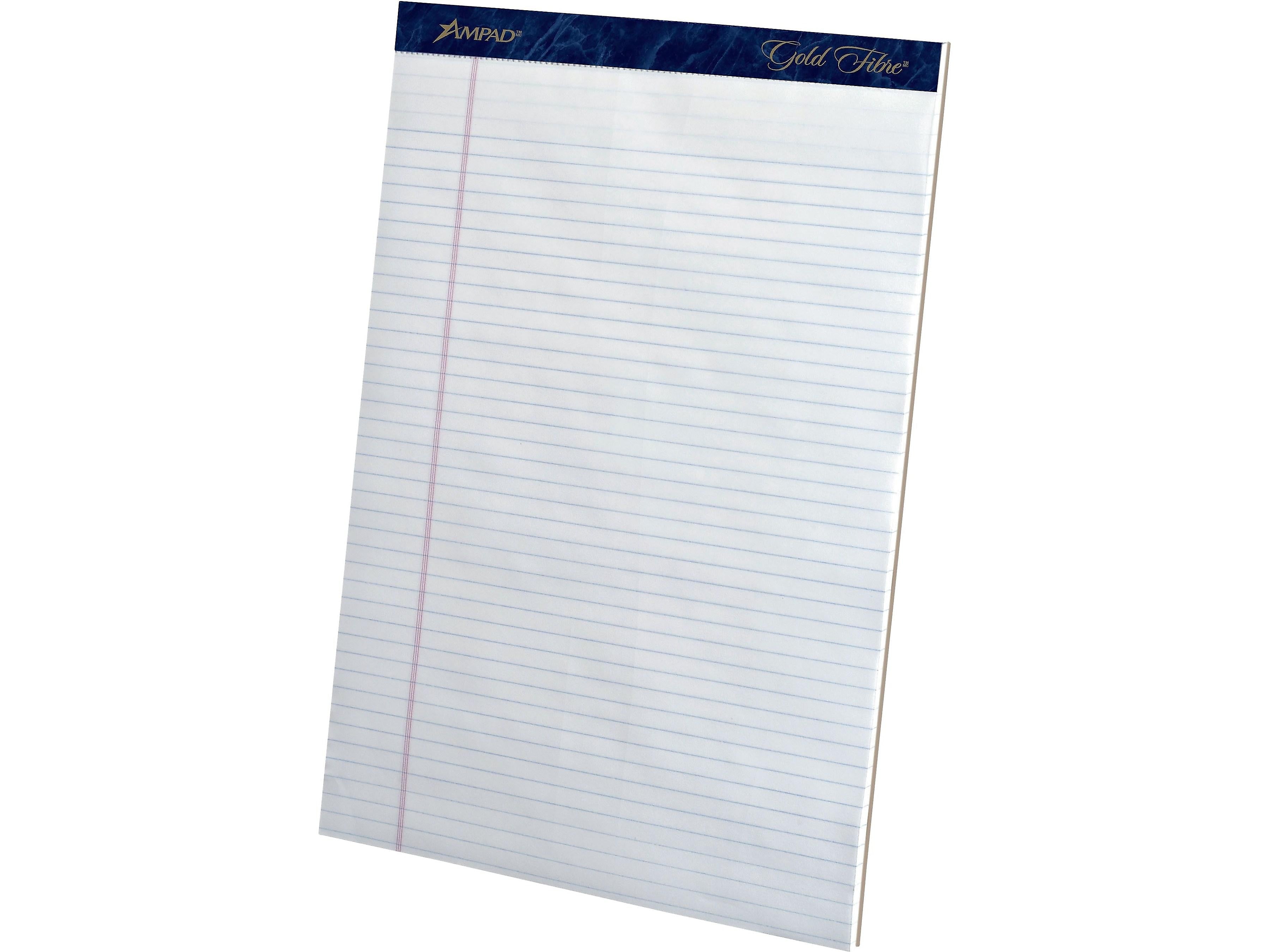 Ampad Gold Fibre Notepads, 8.5