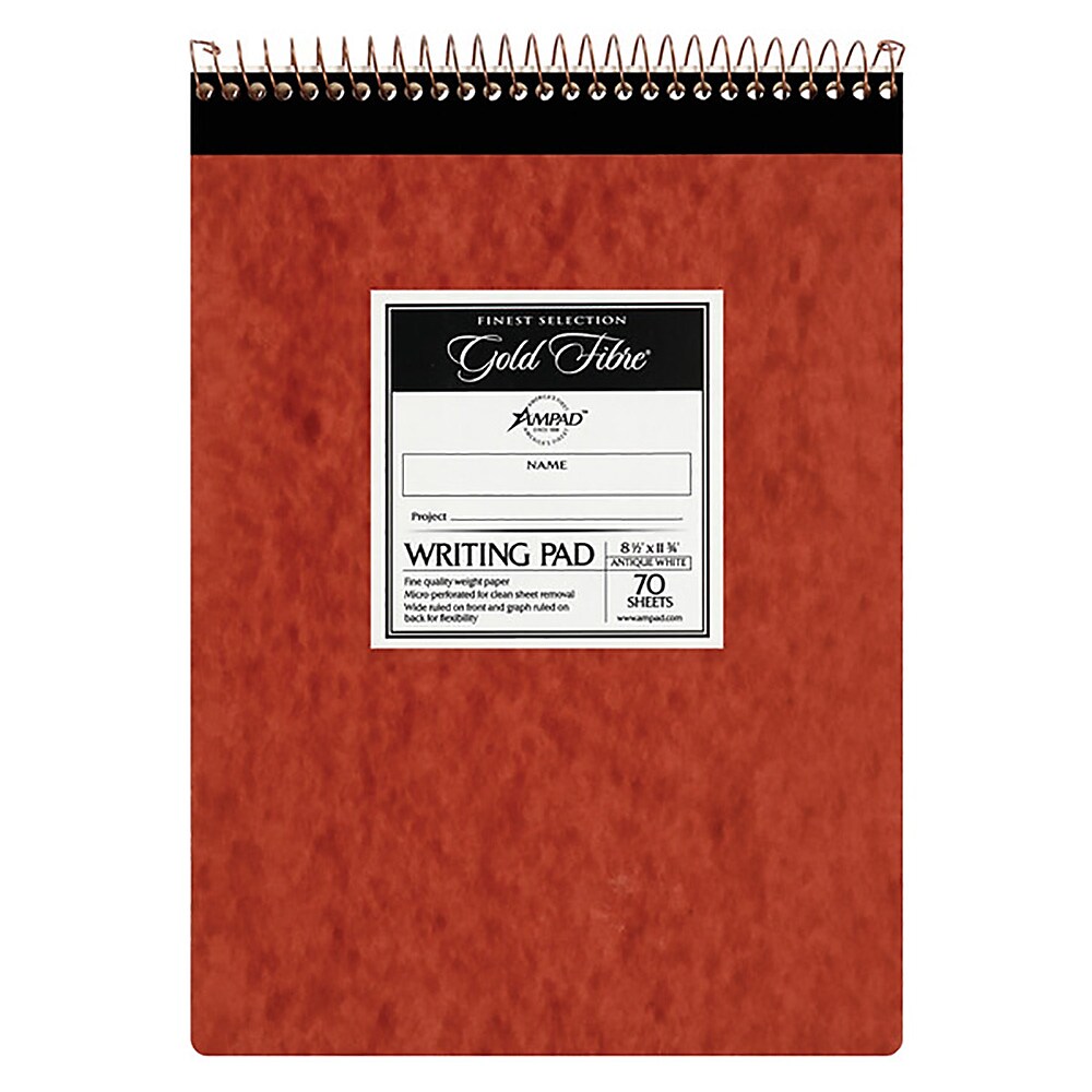 Ampad Gold Fibre Retro Writing Pad, 8.5