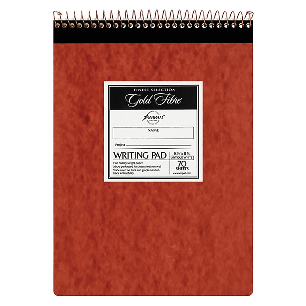 Ampad Gold Fibre Retro Writing Pad, 8.5