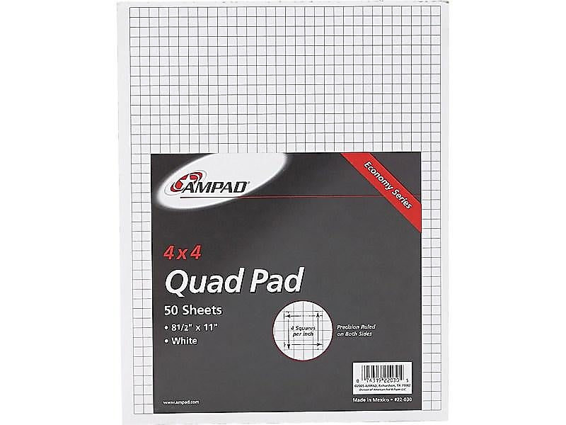 Ampad Notepad, 8.5