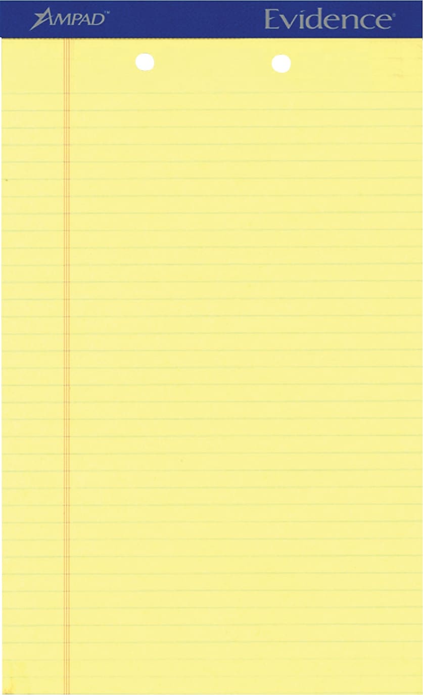 Ampad Notepad, 8.5