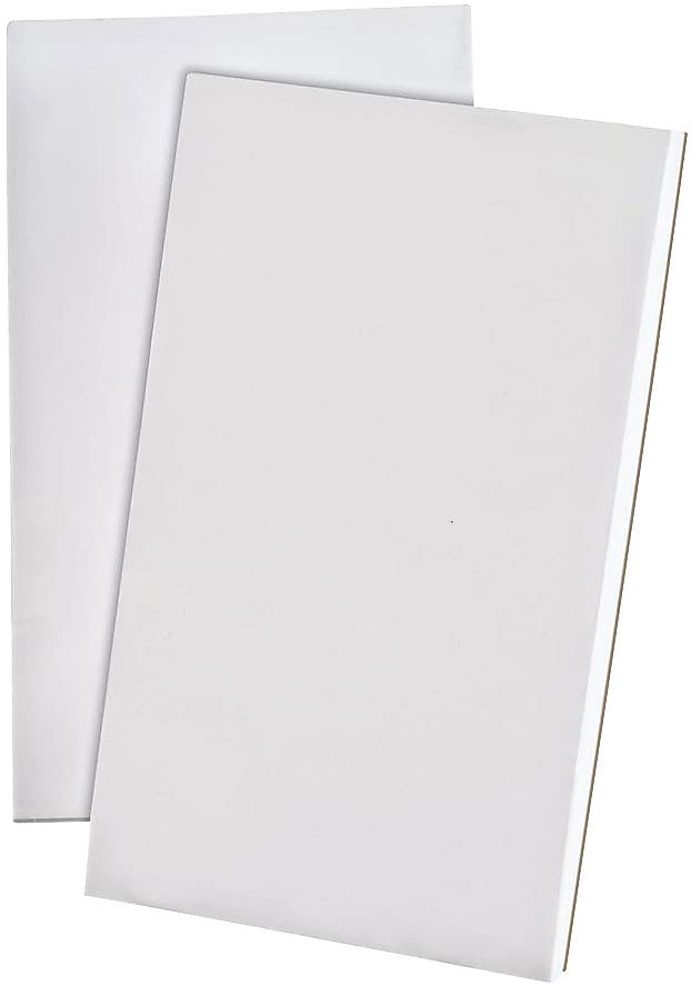 Ampad Scratch Pad, Size 3 x 5, White Paper, No Ruling, 100 Sheets/Pad, 12/DZ