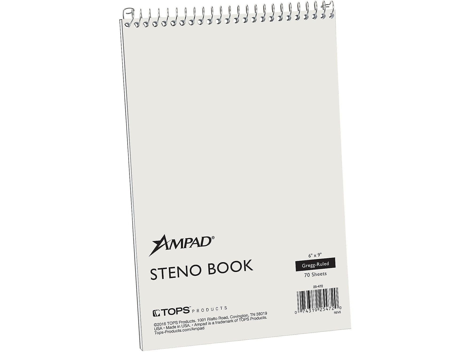 Ampad Steno Pad, 6
