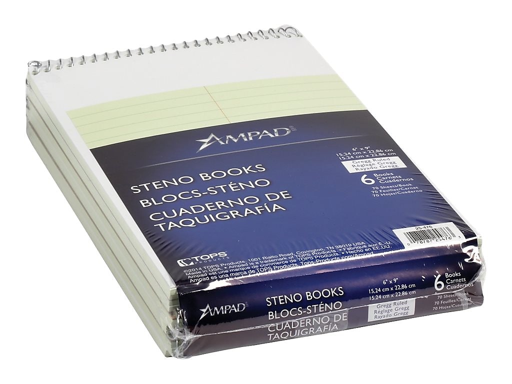Ampad Steno Pad, 6