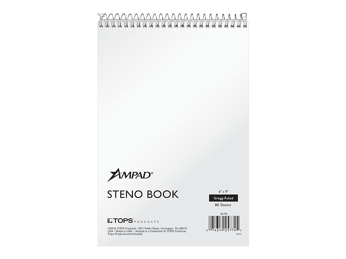 Ampad Steno Pad, 6