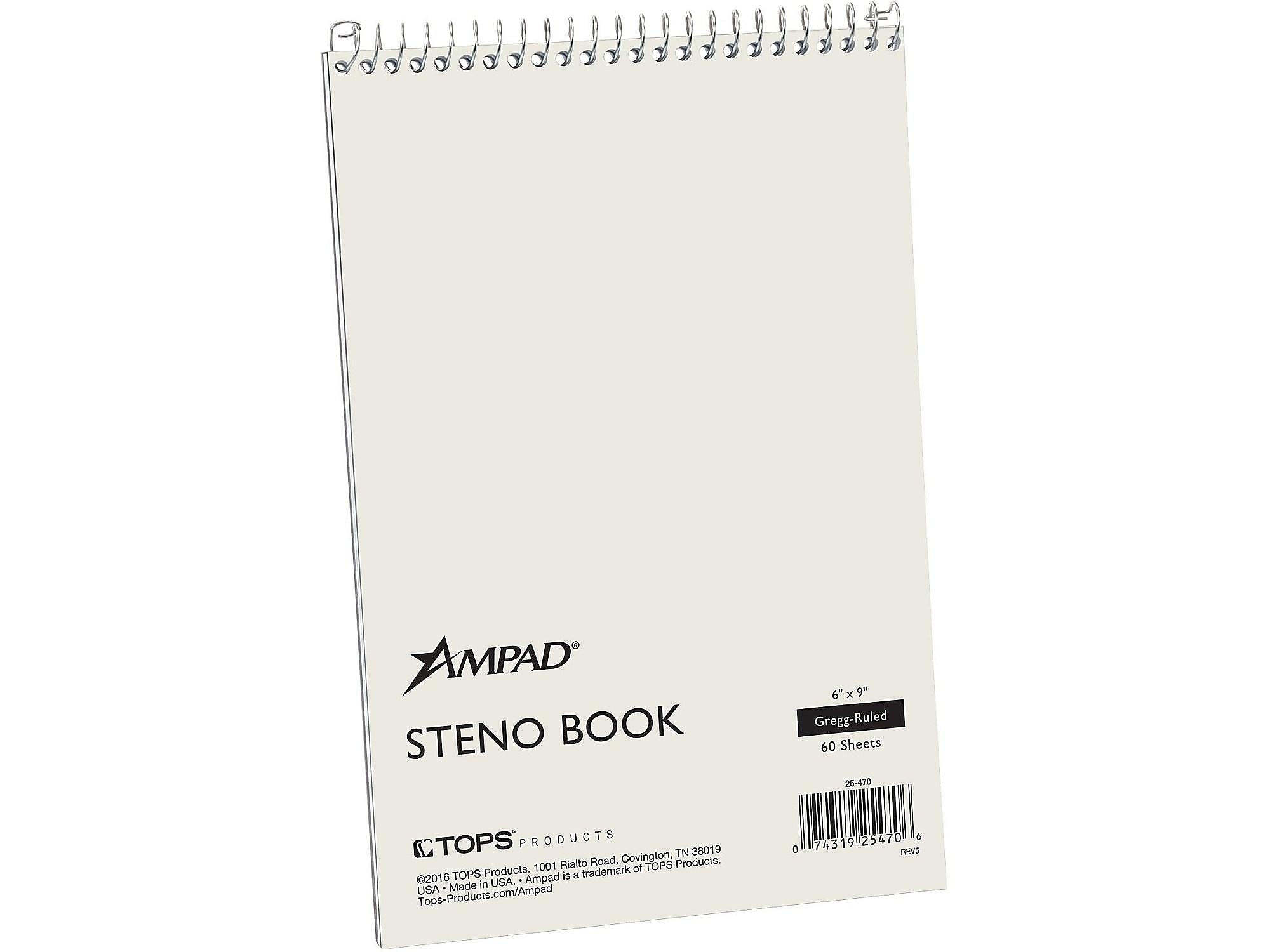 Ampad Steno Pad, 6