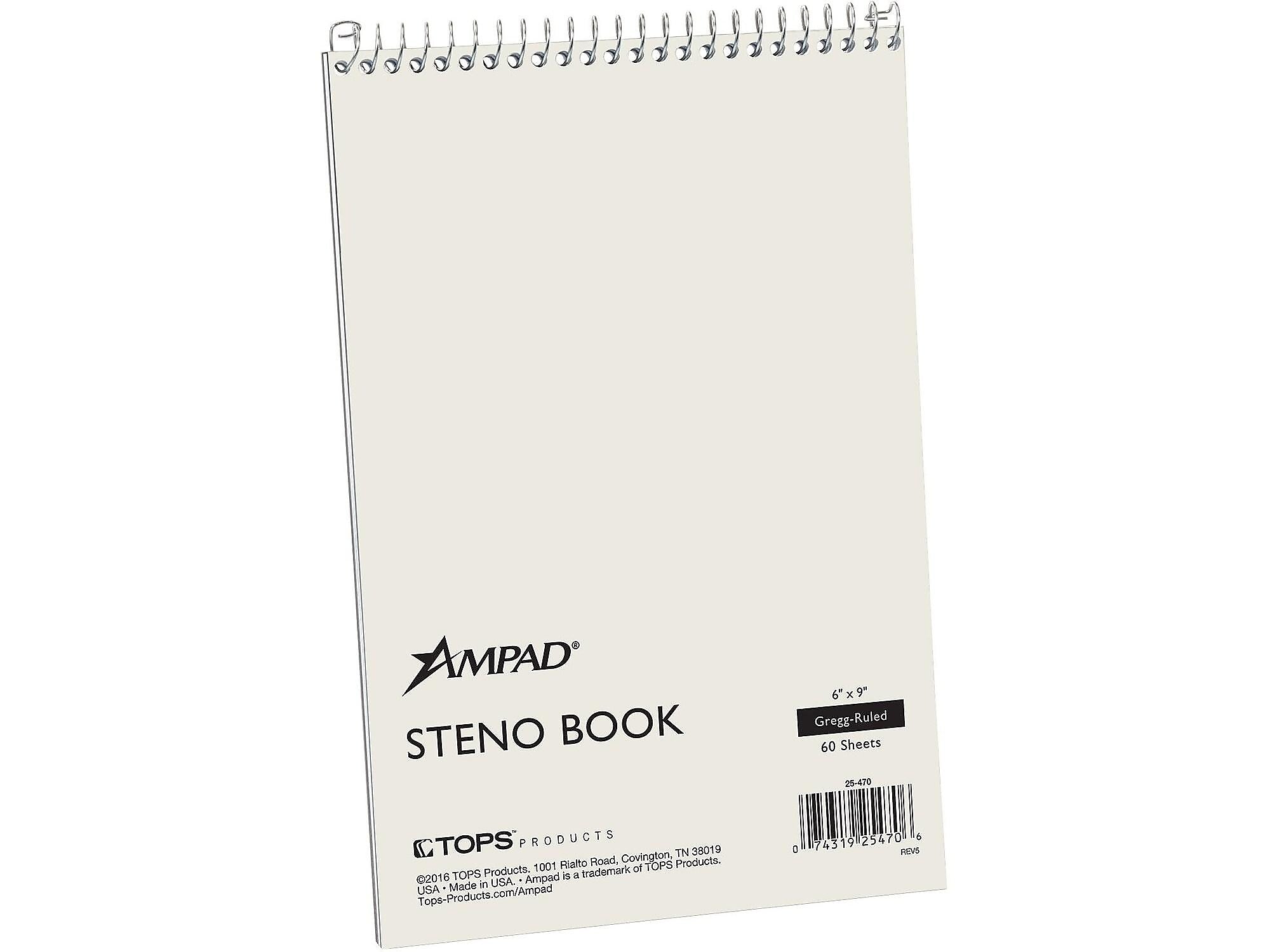 Ampad Steno Pad, 6