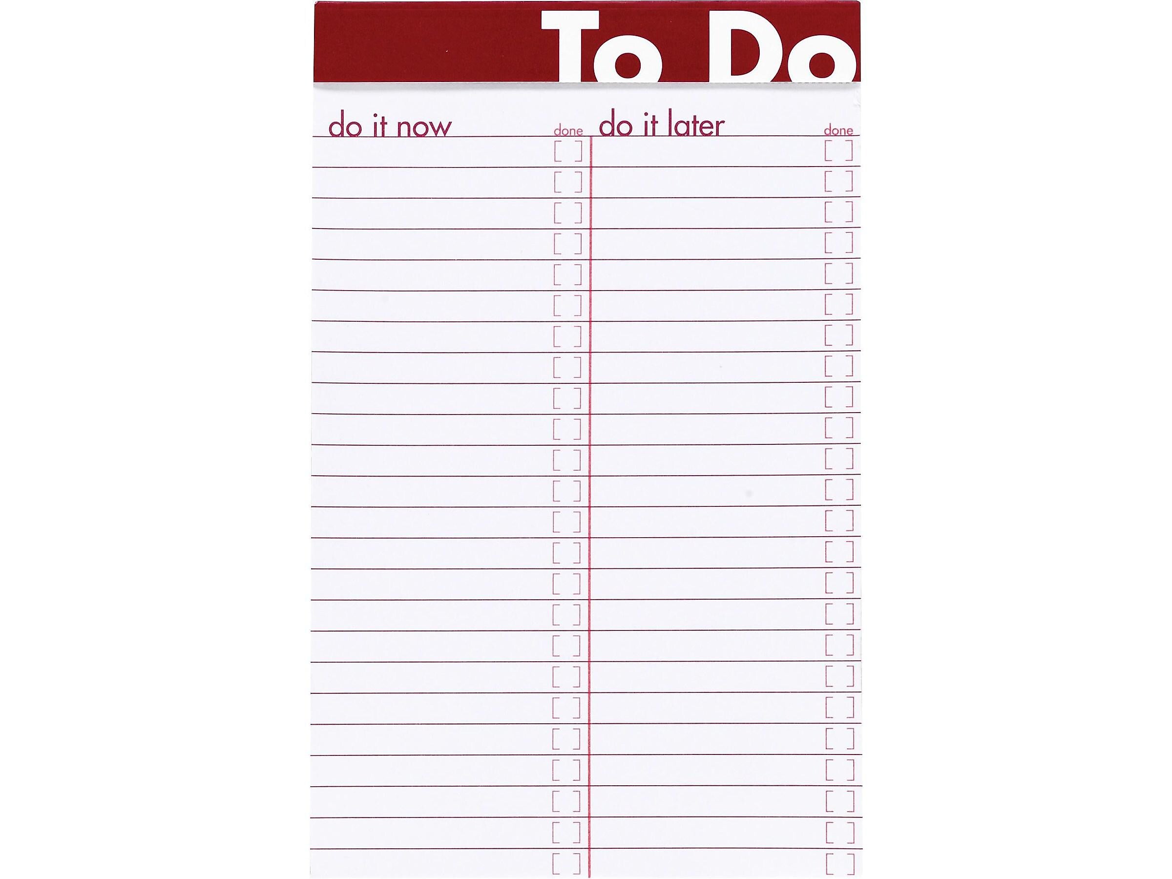 Ampad To-Do Notepad, 5