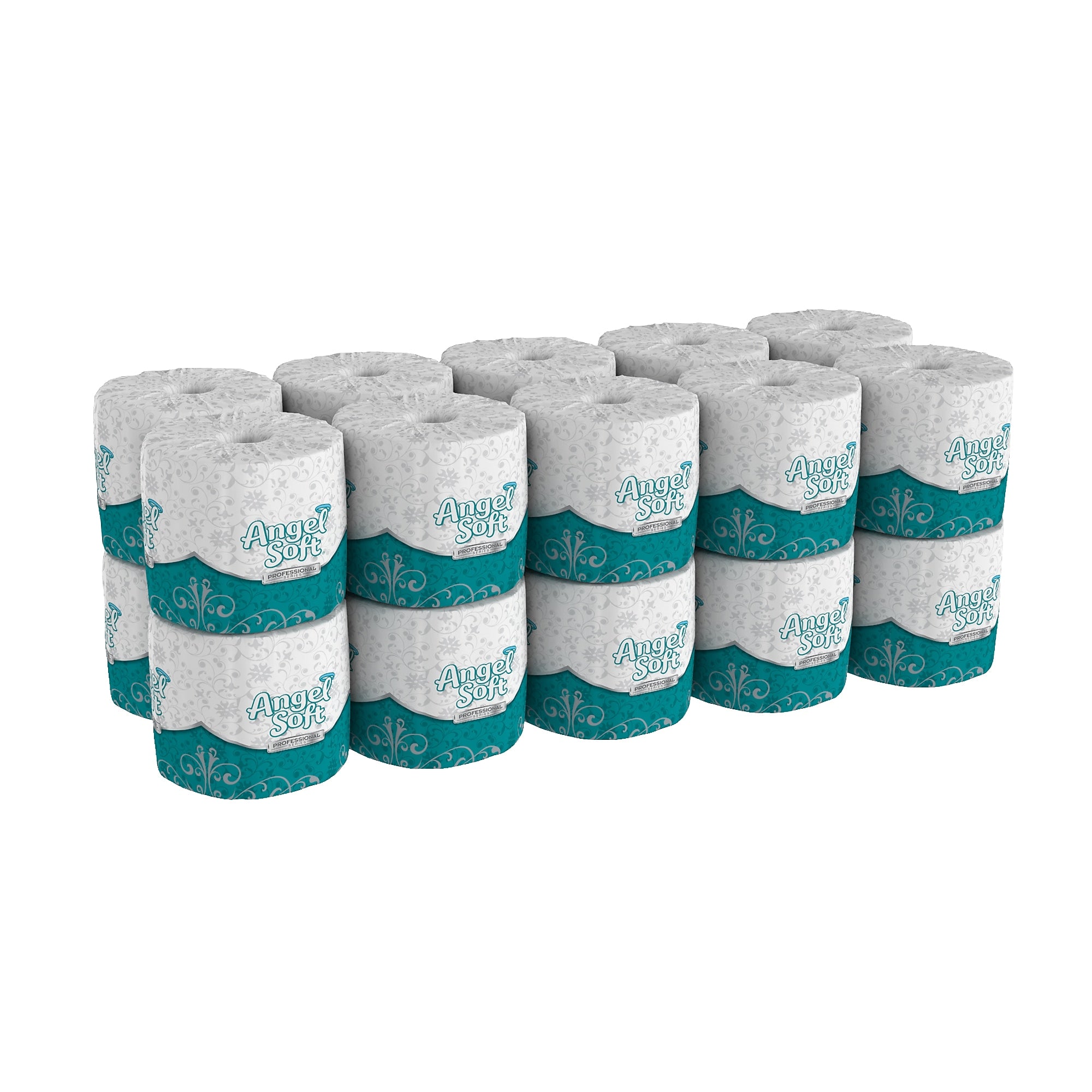 Angel Soft Professional Series 2-Ply Standard Toilet Paper, White, 450 Sheets/Roll, 20 Rolls/Carton
