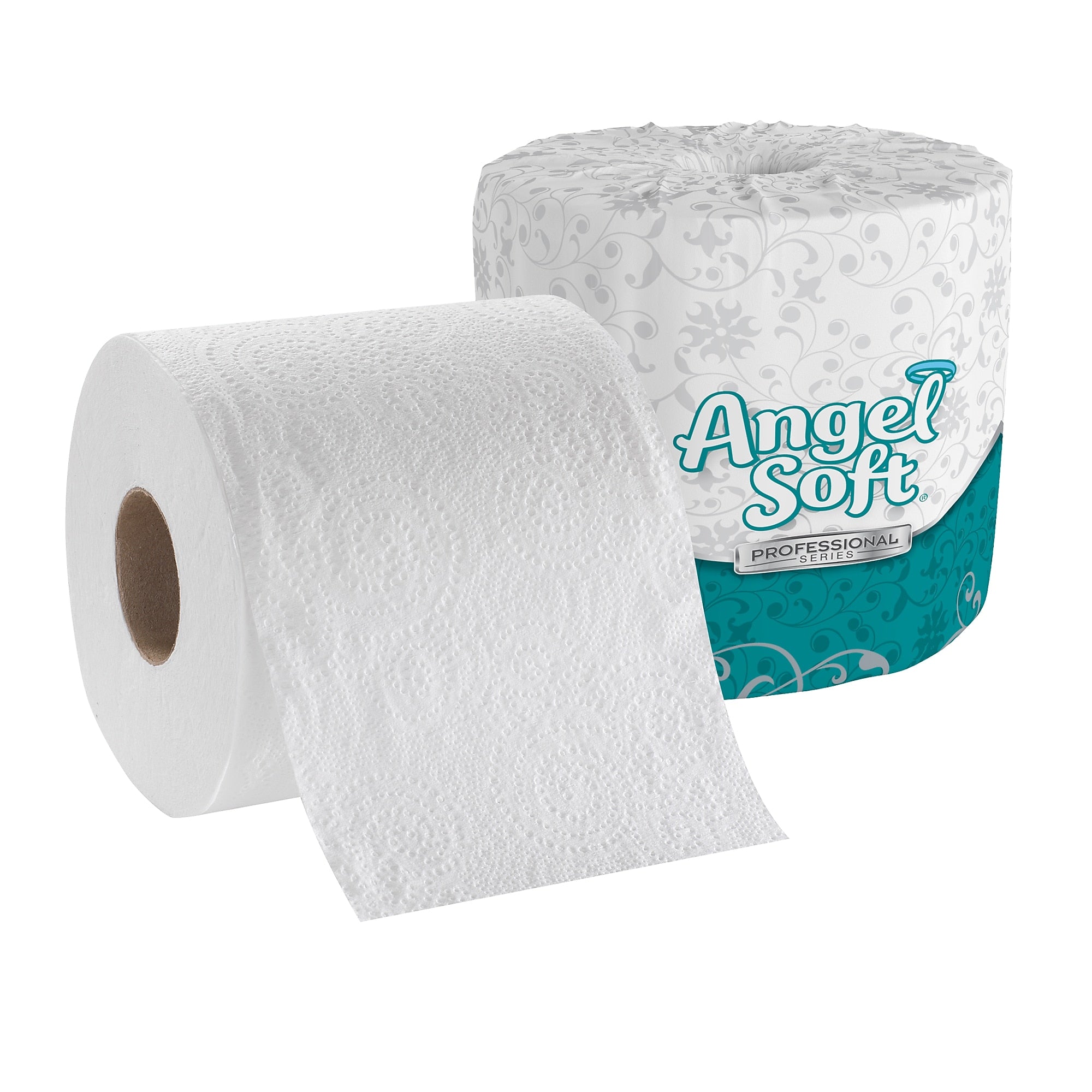 Angel Soft Professional Series 2-Ply Standard Toilet Paper, White, 450 Sheets/Roll, 20 Rolls/Carton