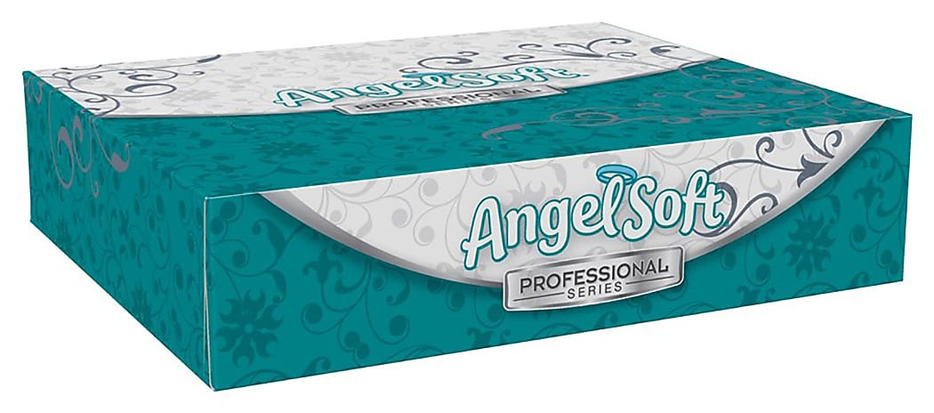 Angel Soft Professional Series Standard Facial Tissue, 2-Ply, 50 Sheets/Box, 60/Carton