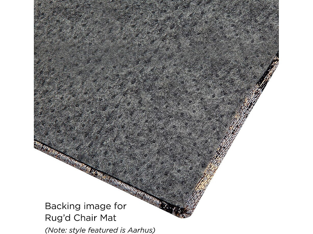 Anji Mountain Rug'd Refracted Carpet & Hard Floor Gaming Chair Mat, 36