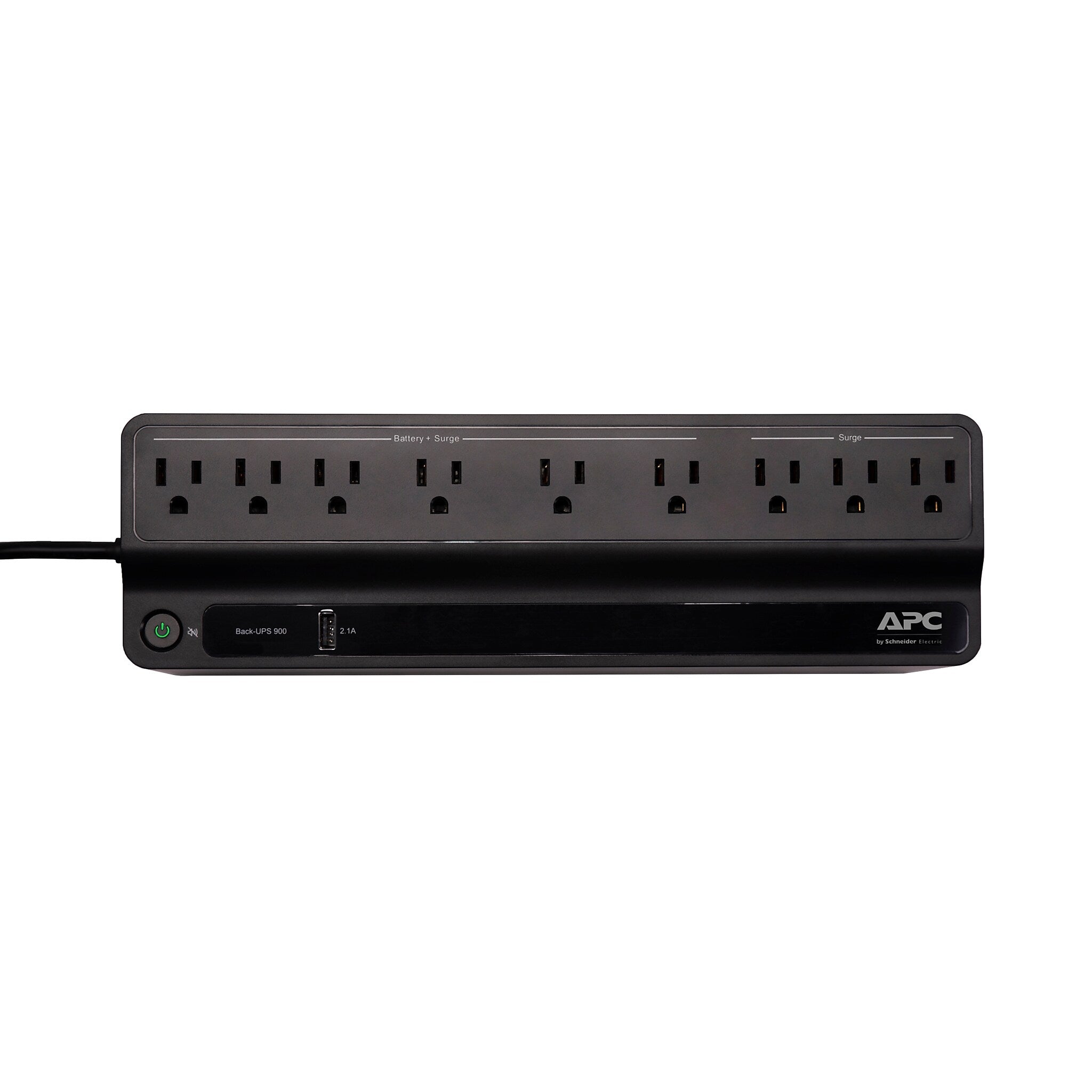 APC Back-UPS 900VA Battery Backup & Surge Protector, 9-Outlets, Black