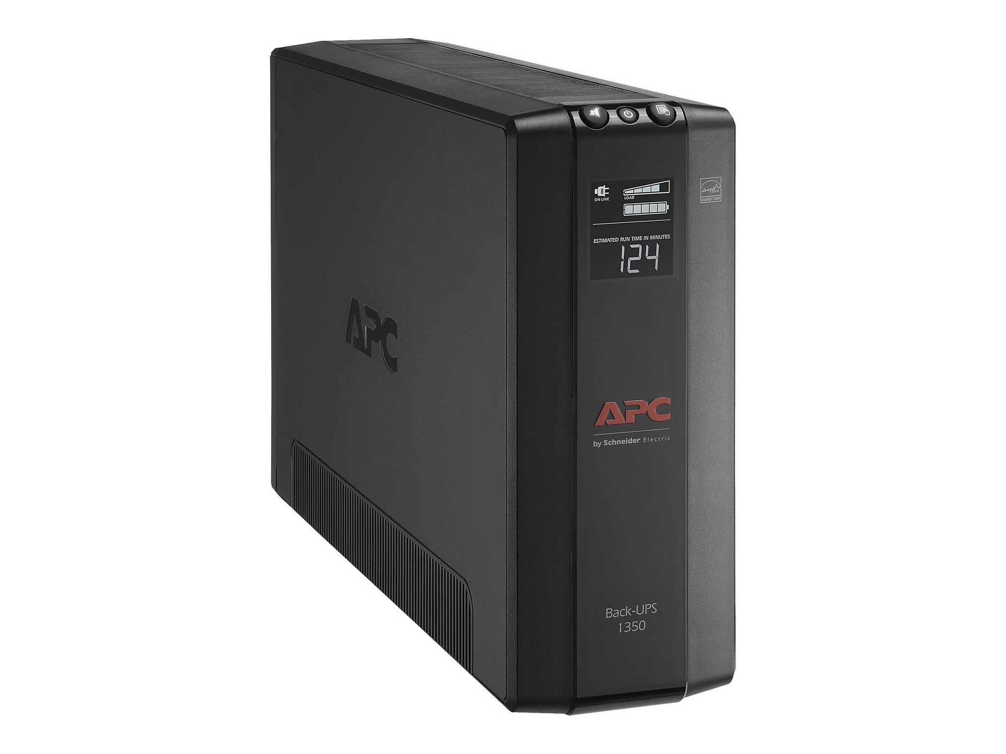 APC Back UPS Pro 1350VA Battery Backup and Surge Protector, 10-Outlets, Black