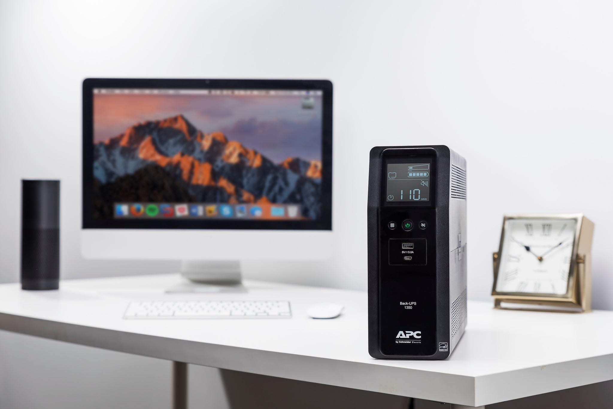 APC Back-UPS Pro BN 1350VA/810 Watts, 10-Outlets, 2 USB Ports, Black
