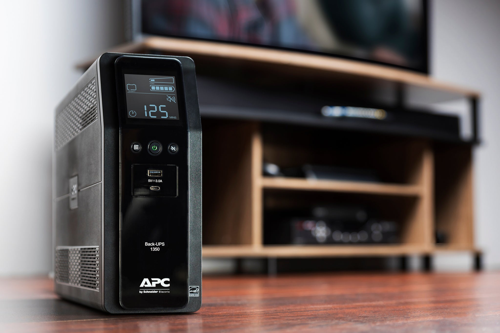 APC Back-UPS Pro BN 1350VA/810 Watts, 10-Outlets, 2 USB Ports, Black