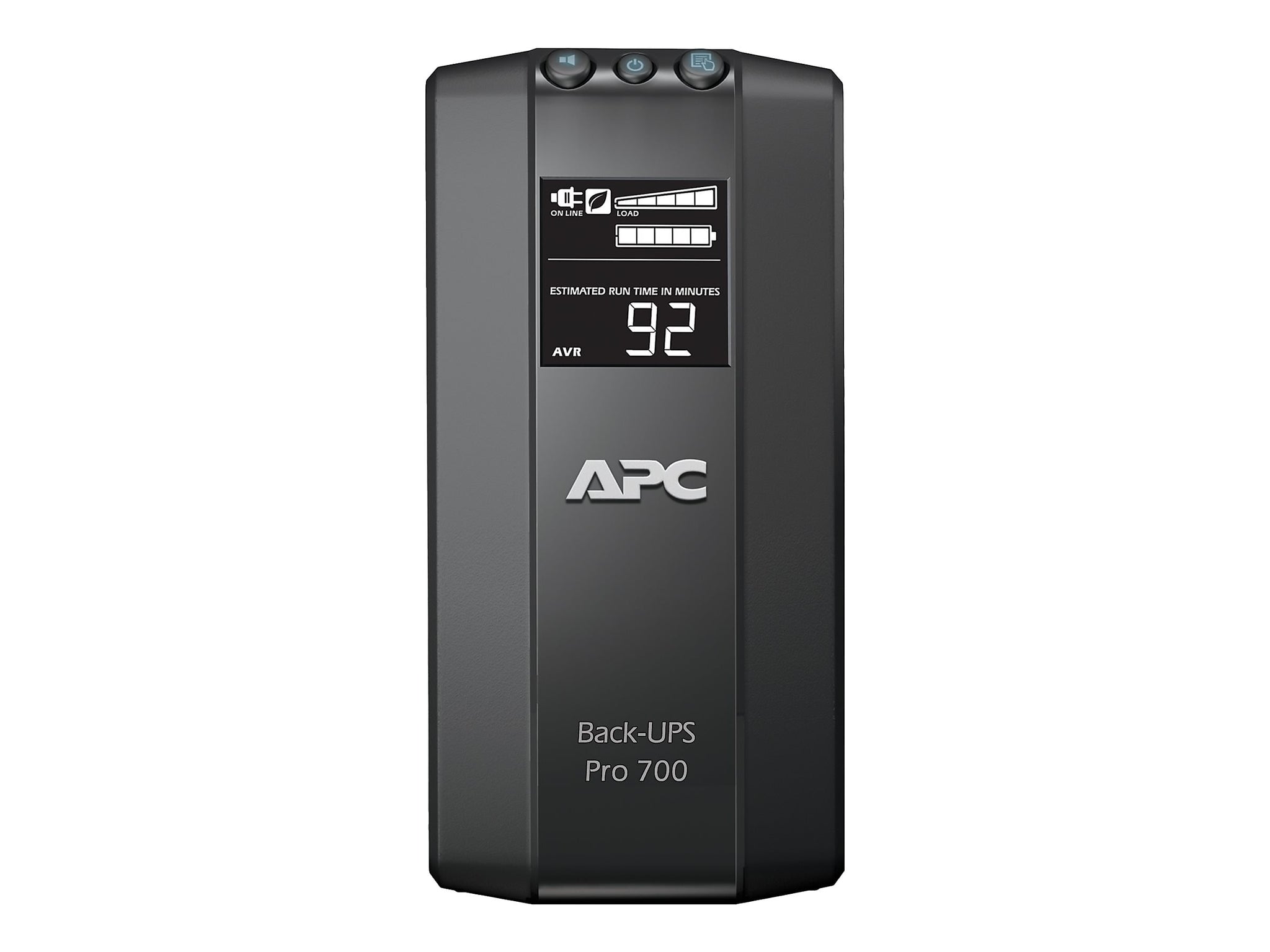 APC Power-Saving Back-UPS Pro 700VA Battery Backup , 6-Outlets, Black