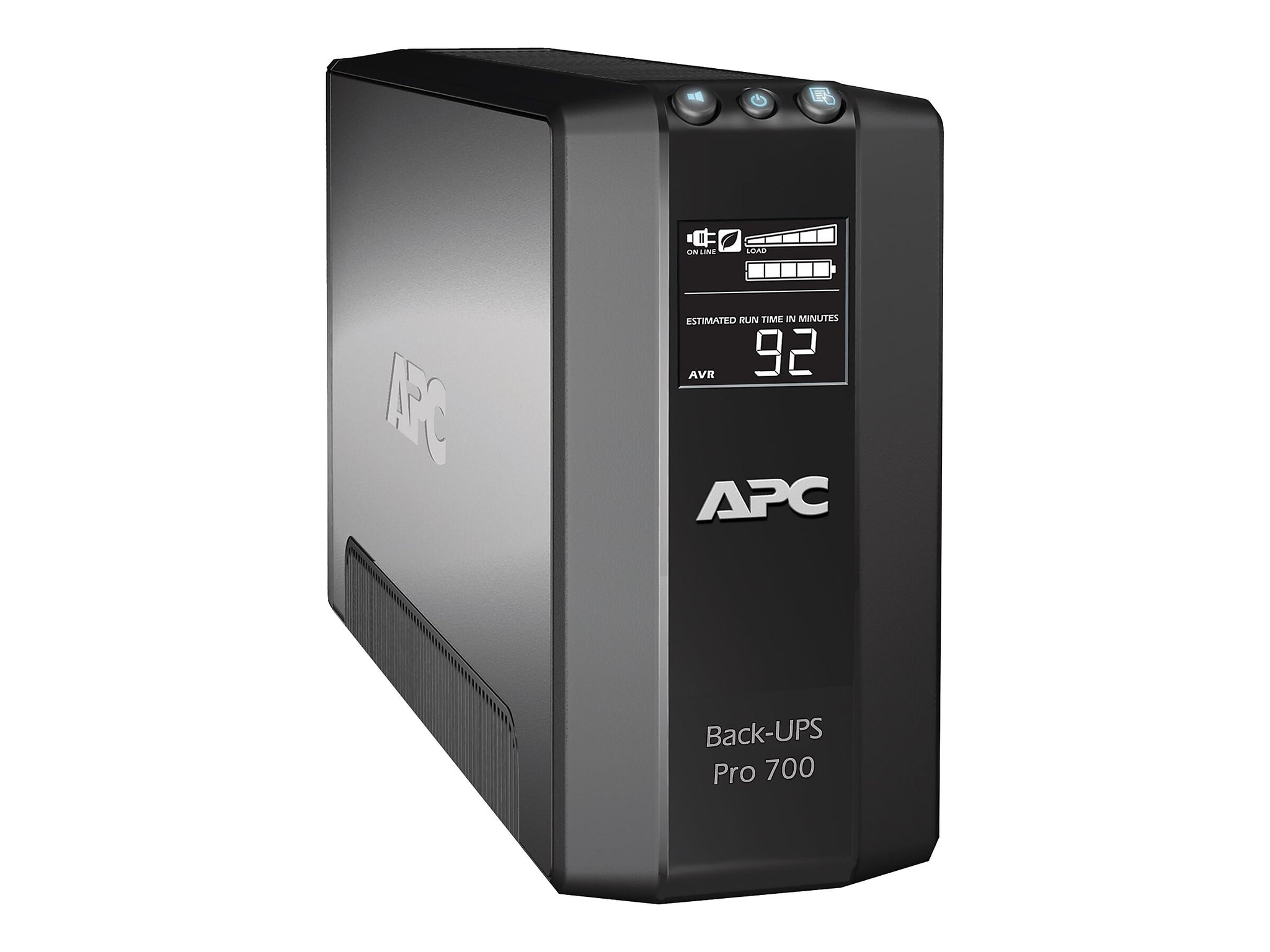 APC Power-Saving Back-UPS Pro 700VA Battery Backup , 6-Outlets, Black