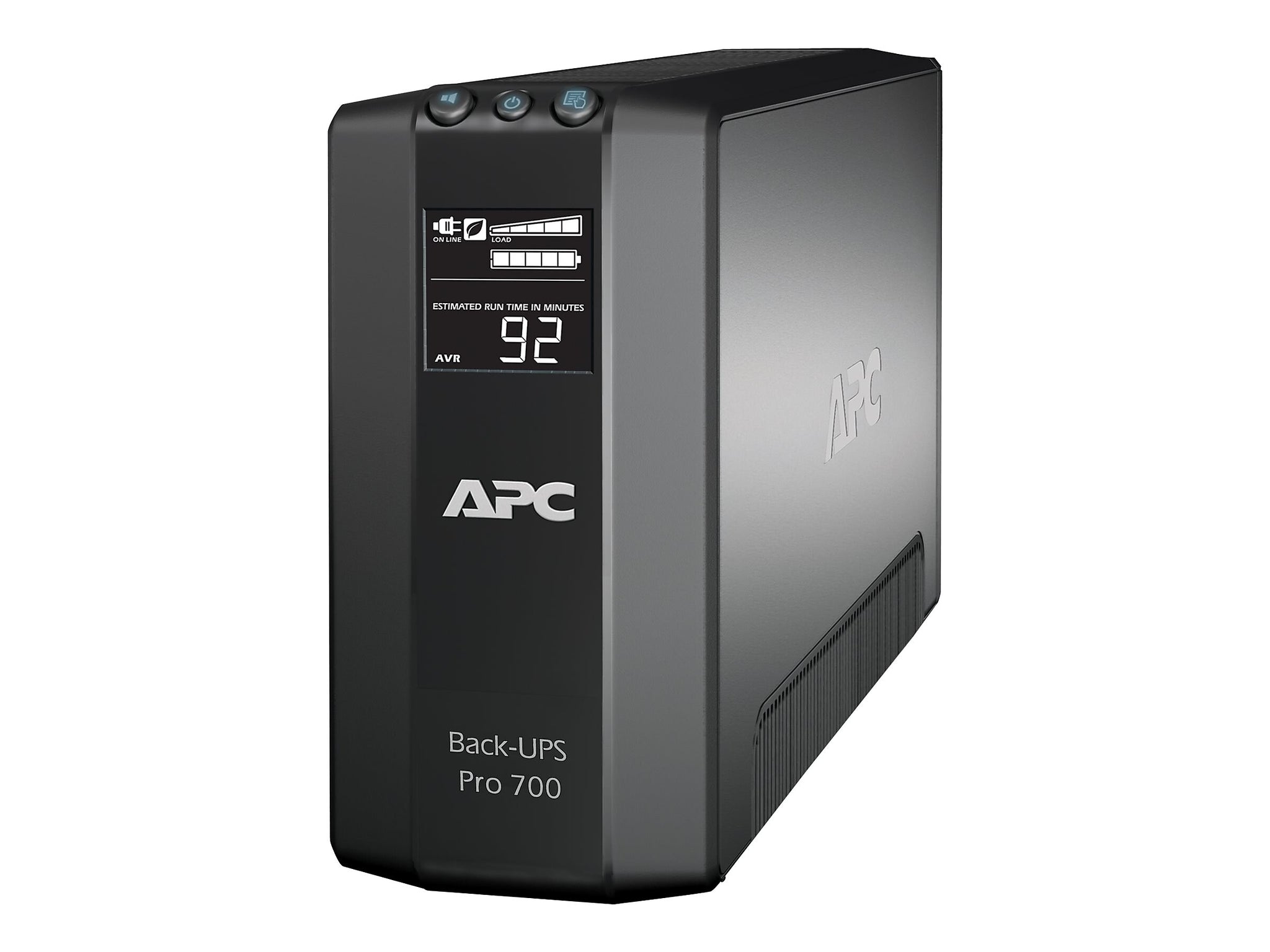 APC Power-Saving Back-UPS Pro 700VA Battery Backup , 6-Outlets, Black