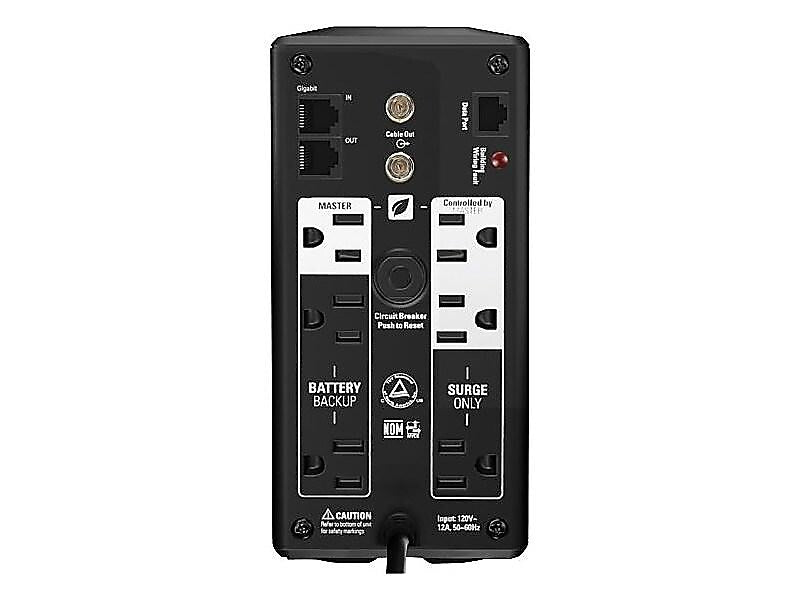 APC Power-Saving Back-UPS Pro 700VA Battery Backup , 6-Outlets, Black