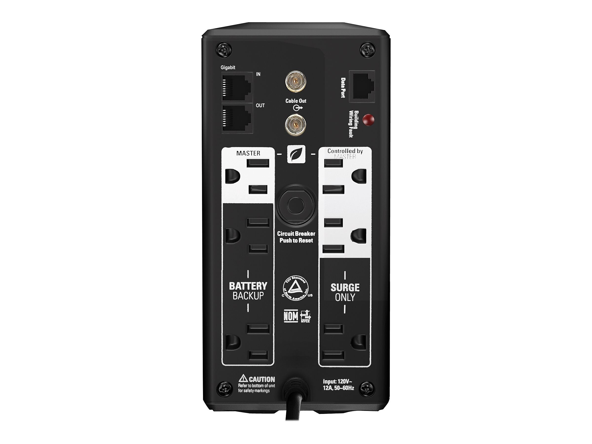 APC Power-Saving Back-UPS Pro 700VA Battery Backup , 6-Outlets, Black
