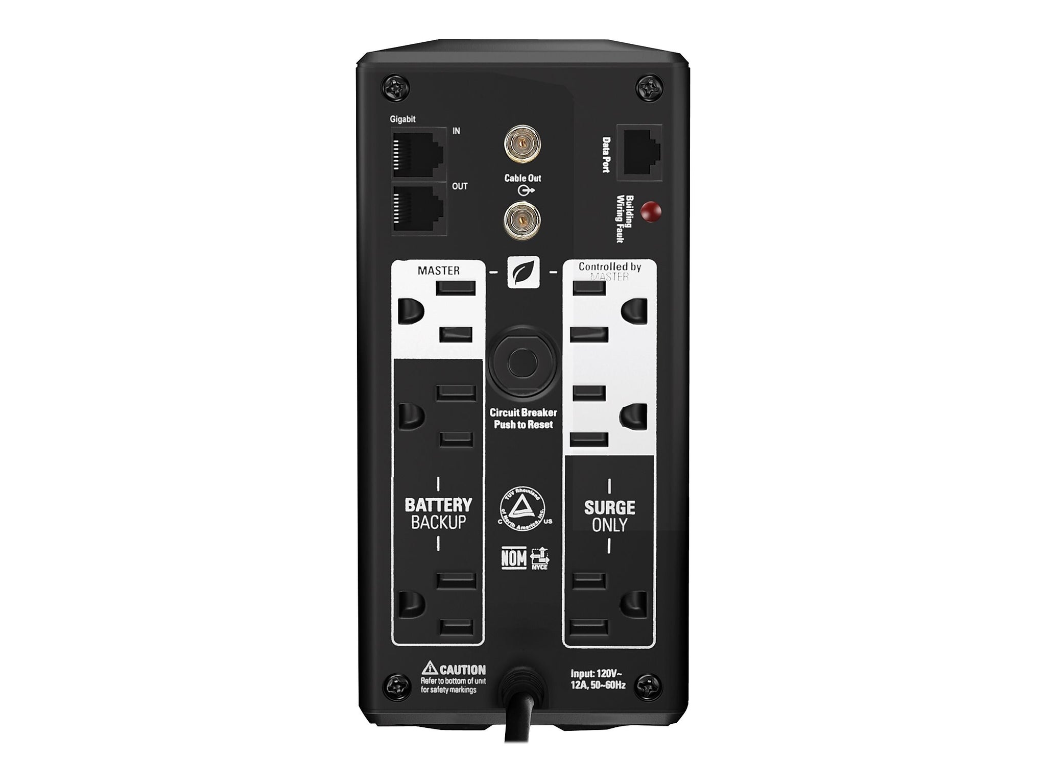 APC Power-Saving Back-UPS Pro 700VA Battery Backup , 6-Outlets, Black