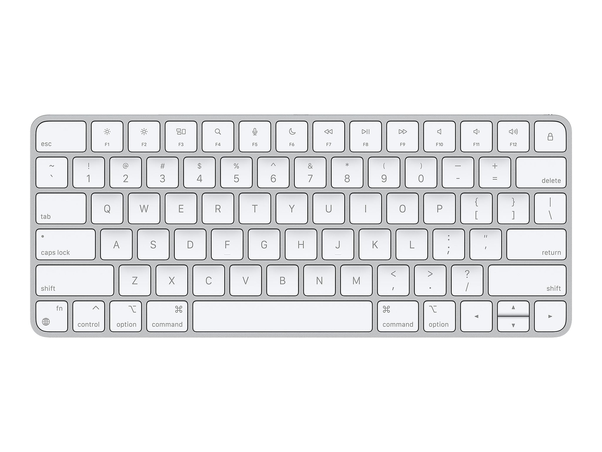 Apple Magic Keyboard Wireless, Silver/White Keys